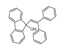 9-(2,2-diphenyl-vinyl)-fluoren-9-ol结构式