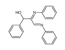 1-phenyl-2,3-bis(phenylimino)propan-1-ol Structure