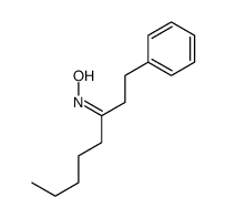 N-(1-phenyloctan-3-ylidene)hydroxylamine结构式