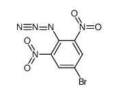 4-Brom-2,6-dinitro-phenylazid Structure