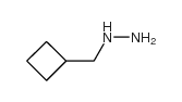 (CYCLOBUTYLMETHYL)HYDRAZINE Structure