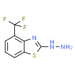 4-(TRIFLUOROMETHYL)-2(3H)-BENZOTHIAZOLONEHYDRAZONE结构式