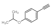 1-ETHYNYL-4-ISOPROPOXY-BENZENE结构式