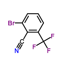 2-Bromo-6-(trifluoromethyl)benzonitrile structure