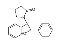 1-[(1S,2R)-2-hydroxy-1,2-diphenylethyl]pyrrolidin-2-one Structure