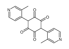 3,6-bis(3-methylpyridin-4-yl)cyclohexane-1,2,4,5-tetrone Structure