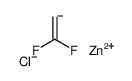 chlorozinc(1+),1,1-difluoroethene Structure