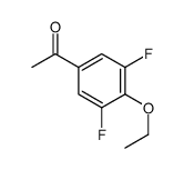 1-(4-ethoxy-3,5-difluoro-phenyl)ethanone structure