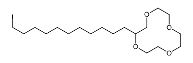 2-dodecyl-1,4,7,10-tetraoxacyclododecane结构式