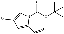 N-Boc-4-Bromo-2-Pyrrolecarboxaldehyde Structure