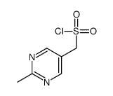 (2-methylpyrimidin-5-yl)methanesulfonyl chloride结构式