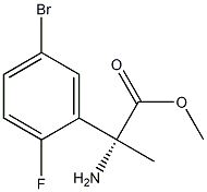 (R)-methyl 2-amino-2-(5-bromo-2-fluorophenyl)propanoate picture