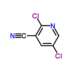 2,5-Dichloronicotinonitrile Structure