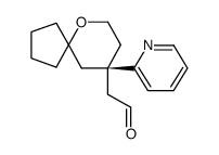 2-[(9R)-9-(pyridin-2-yl)-6-oxaspiro[4.5]decan-9-yl]acetaldehyde图片