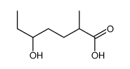 5-hydroxy-2-methylheptanoic acid结构式