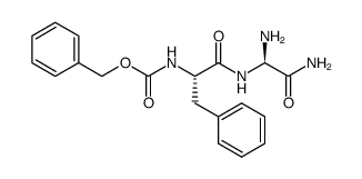 benzyl ((S)-1-(((R)-1,2-diamino-2-oxoethyl)amino)-1-oxo-3-phenylpropan-2-yl)carbamate Structure