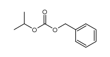 Carbonic acid 1-methylethyl phenylmethyl diester Structure