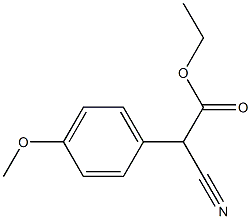 2-氰基-2-(4-甲氧基苯基)乙酸乙酯图片