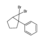 6,6-dibromo-1-phenylbicyclo[3.1.0]hexane Structure