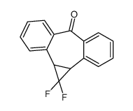 1,1-Difluoro-1a,10b-dihydrodibenzo[a,e]cyclopropa[c][7]annulen-6( 1H)-one Structure