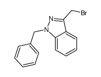 1-benzyl-3-(bromomethyl)indazole Structure