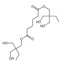 bis[2,2-bis(hydroxymethyl)butyl] hexanedioate Structure