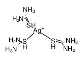 {Ag(thiourea)3}(1+)结构式