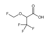 3,3,3-trifluoro-2-(fluoromethoxy)propanoic acid Structure