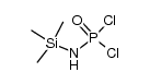 Dichlorphosphorsaeure-trimethylsilylamid结构式