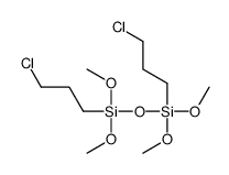 Disiloxane, 1,3-bis(3-chloropropyl)-1,1,3,3-tetramethoxy- Structure