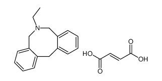 (Z)-but-2-enedioic acid,11-ethyl-10,12-dihydro-5H-benzo[d][2]benzazocine Structure
