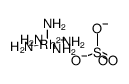 pentaamminehydridorhodium(III) sulfate Structure