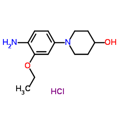 1-(4-氨基-3-乙氧基苯基)哌啶-4-醇盐酸盐图片