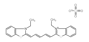 3,3'-DIETHYL-2,2'-THIADICARBOCYANINE PERCHLORATE structure