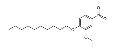 1-decyloxy-2-ethoxy-4-nitrobenzene Structure