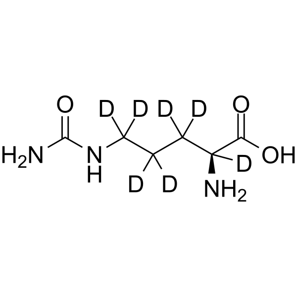 L-Citrulline-d7结构式