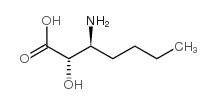 (2S,3S)-3-氨基-2-羟基庚酸图片