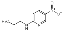 5-硝基-2-(正丙氨基)-吡啶结构式