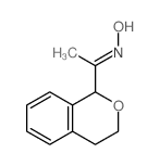 Ethanone,1-(3,4-dihydro-1H-2-benzopyran-1-yl)-, oxime结构式