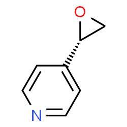 Pyridine, 4-(2S)-oxiranyl- (9CI) Structure