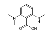 Benzoic acid, 2-(dimethylamino)-6-(methylamino)- (9CI)结构式