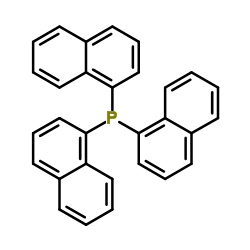 Tri-1-naphthylphosphine structure