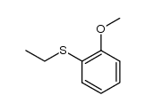 1-(Ethylthio)-2-methoxybenzene structure