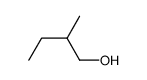 2-methyl-1-butanol Structure