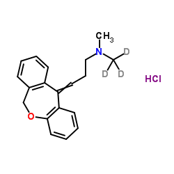 Doxepin D3 Hydrochloride Structure