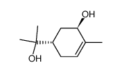 (1S-trans)-5-hydroxy-alpha,alpha,4-trimethylcyclohex-3-ene-1-methanol Structure