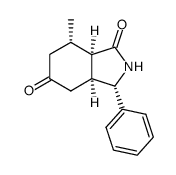 (3S,3aS,7S,7aR)-7-methyl-3-phenylperhydro-isoindole-1,5-dione Structure