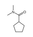 CYCLOPENTANECARBOXAMIDE, N,N-DIMETHYL- Structure