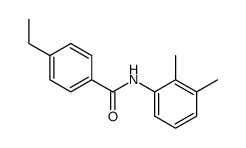 Benzamide, N-(2,3-dimethylphenyl)-4-ethyl- (9CI) Structure