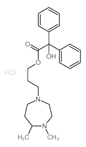 3-(4,5-dimethyl-1,4-diazepan-1-yl)propyl 2-hydroxy-2,2-diphenyl-acetate picture